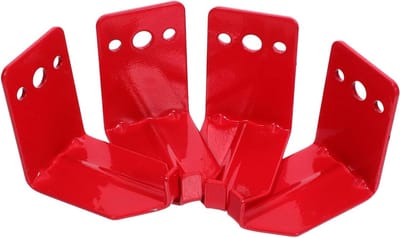 Brandblusser Houders - Muurbeugels Hangers - Brandveiligheid Creëren - Flexibele Installatie - 4 Stuks - Rood