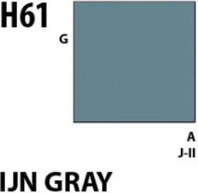 Gunze H-061 - IJn Grey G - Mr. Hobby Aqueous Modelbouwverf 10ml