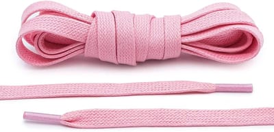 The Kicks Don® Wax Veters Plat 8mm - 120 cm - Roze