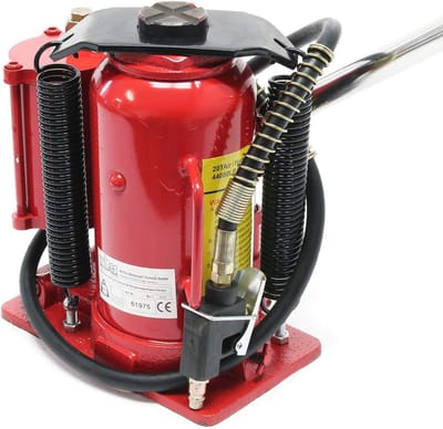 Hydraulische potkrik 20 ton - pneumatisch en handmatig