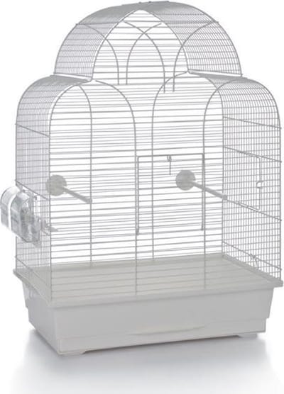 Beeztees Sonia - Vogelkooi - Wit - 45x28x63 cm