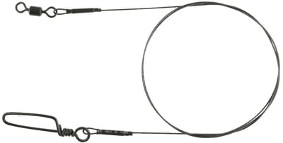 Spro MB Leader Ti - 1X7W - 40lb - 40cm - Onderlijn - Mat Zwart