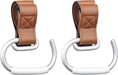 Universele Kinderwagenhaken voor Tassen - Grote Tashaken en Antislip Bescherming - Perfecte Kinderwagenaccessoires