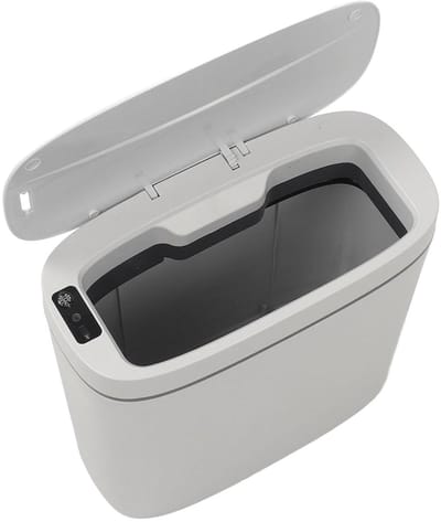 Prullenbak met Bewegingssensor - Grote Capaciteit van 14 Liter - Keuken en Badkamer - Automatische Werking