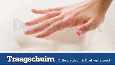 Topper 80x210 Orthopedisch SOFT Nasa Traagschuim 12 cm Dik Tencel XXL