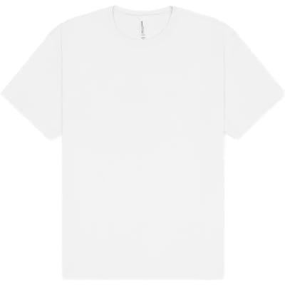 Bella+Canvas Unisex Heavyweight Short Sleeve Tee CV4610 - White - S