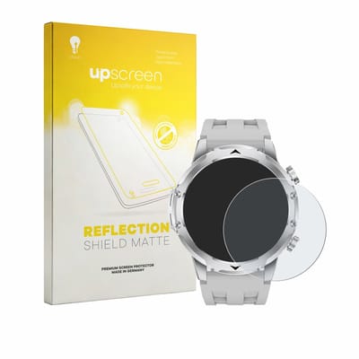upscreen - Screenprotector voor FitVigor Smartwatch 1.53" - Folie Beschermfolie anti glare matte