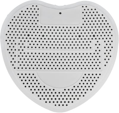 Dailygoods- Urinoirzeef Morsvrij - Urinoirdeodorant - Urinoirmat - Kunststof - 19x17x0,5 cm - Eenvoudig schoon te maken