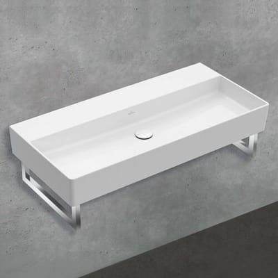 Villeroy & Boch Memento 2.0 washbasin 100 cm without tap hole, without overflow 4A22A301