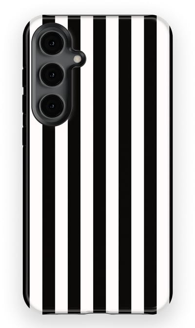 DripCase Gestreept Hoesje Samsung Galaxy S24 Plus | Backcover met Mag | Stripes Motief | Trendy Case Samsung Galaxy S24 Plus met Strepen Piano Lane