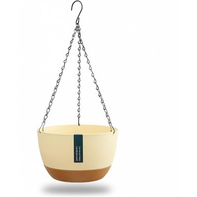 Hangende Dubbele Ketting Hangmand Plantenbak Huis Balkon Binnen Automatisch Water Absorberend Bekken