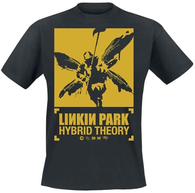 Linkin Park T-shirt - 20th Anniversary - S tot 5XL - zwart