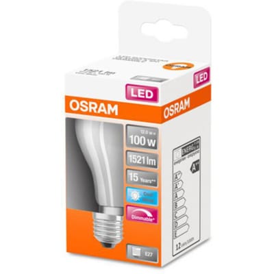 OSRAM HOMELIGHTING 4058075434707 LED-lamp Energielabel D (A - G) E27 Peer 11 W = 100 W Koudwit (Ø x l) 60 mm x 105 mm 1 stuk(s)