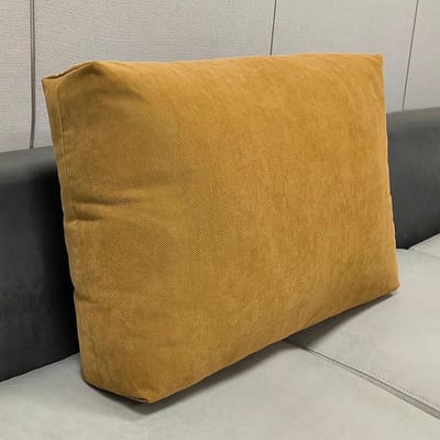 Groot Leeskussen - Rugkussen Bank - Comfortabel Zitten - Afneembare Hoes - 90x50x15cm - A9