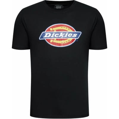 Dickies dk0a4xc9 icon logo T-shirt zwart s