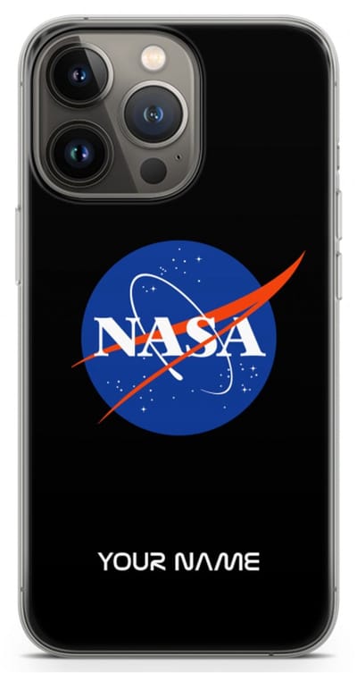 Gepersonaliseerd - Case Company® - Hoesje geschikt voor iPhone 13 Pro hoesje - NASA - Soft Cover Telefoonhoesje - Bescherming aan alle Kanten en Schermrand