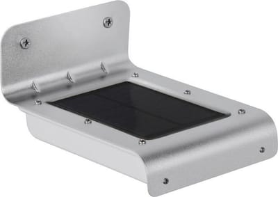 The Black Series 2 Draadloze LED Lampjes met bewegingssensor - Zonne-energie - RVS