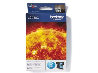 Brother Inktcartridge LC-980C Origineel Cyaan LC980C
