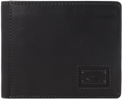 camel active Portemonnee Dust Horizontal Wallet Black Zwart