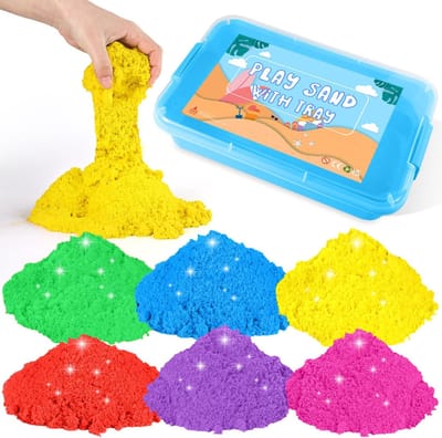Equivera Zand - Zand voor Binnen - Zand Speelgoed - Cadeau voor Kinderen - Magisch Zand