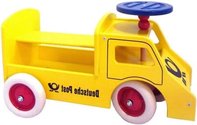 Kinderrijtuig - Zitwagen - Eerste rijervaringen - Stuurinrichting - 555 x 25 x 33 cm - Geel