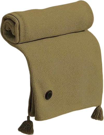 Verwarmde Deken - Warme Sjaal - Buiten Gebruik - Draadloze USB - 150 x 80 cm - Bordeaux