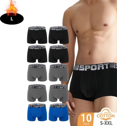 Nivard Onderbroeken Heren - Boxershort - Ondergoed - Boxer - Underwear - Mannen - 10 Pack - Gemengd - L