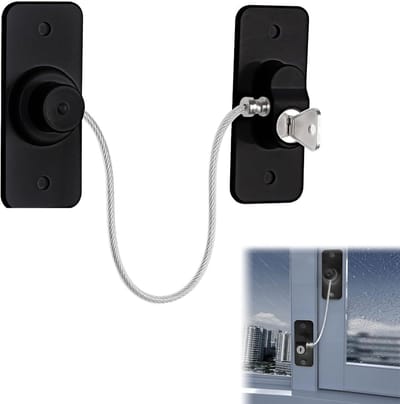 Dailygoods- Veiligheidsslot Sterk en Duurzaam - Kinderslot Kastjes - Koelkastdeurslot - Meubelbeveiliging - Multifunctioneel - ABS/Roestvrij Staal