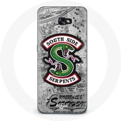 Hoesje voor Samsung Galaxy A3 2017 Riverdale South Side Serpents-logo