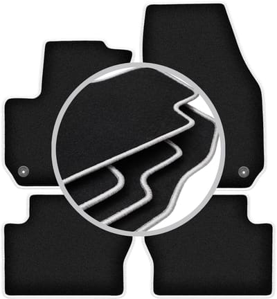 CARLUX-SILVER automatten voor: Opel Zafira B minivan (2005-2014)