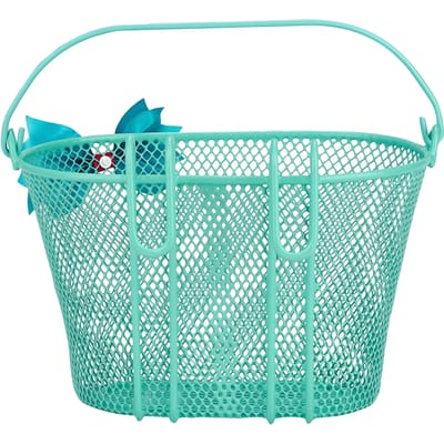 Basil Jasmin Bow-Tie Fietsmand - Staal - Inclusief Haken - Groen