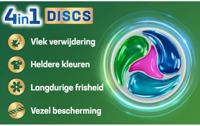 Persil Wasmiddelcapsules Discs Gekleurde Was - 22 stuks