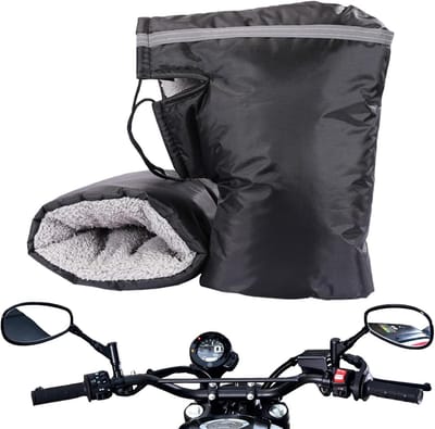 Motorstuurhandschoenen - Winddichte en waterdichte handschoenen - Geschikt voor sneeuwscooters/scooters/ATV's/motoren - Warme handschoenen voor koud weer - Handschoenen voor e-bikes - Warme handschoenen voor de winter, universeel inzetbaar