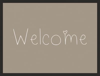 MD Entree - Deurmat - Schoonloopmat - Ambiance Welcome - 50 x 70 cm