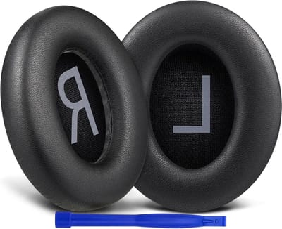 Dailygoods - SOULWIT lamsvel vervangende oorkussens voor Bose 700 (NC700) draadloze hoofdtelefoons, oorkussens kussens met hoge dichtheid voor ruisonderdrukking, extra dikte
