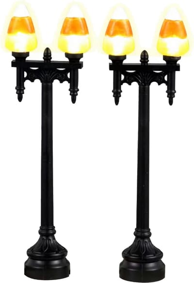 Spooky Town - Candy Corn Street Light
