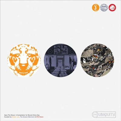 CD VARIOUS - Save The Music: Een Compilatie Voor R URCD290 Ubiquity 2011 US Dance & Electronica Gebruikt gray