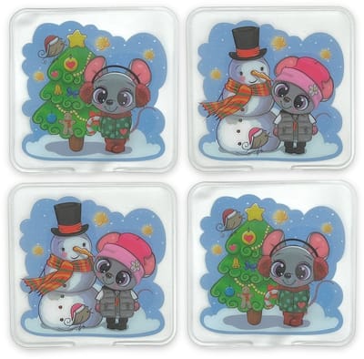 Store_9 - Hand & Bag Warmer Set - Kawaii Toasts - Herbruikbaar - Set van 4 - Handwarmers met Peanut Butter & Strawberry Jam - Ideaal voor koude dagen