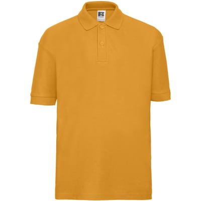 Russell Poloshirt van katoen voor kinderen (Goud)