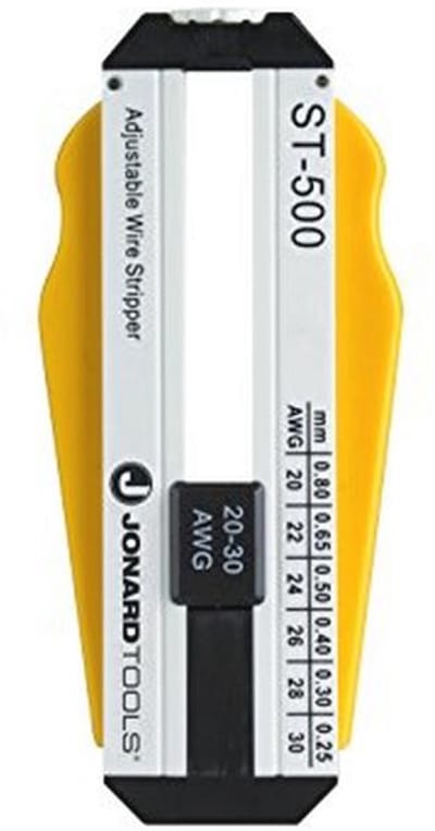 Verstelbare precisie draadstripper voor 20-30 AWG met instelwiel