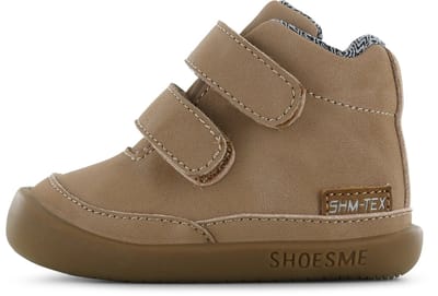 Shoesme Water-Proof Cognac Bootie - Sneakers Kinderen - Unisex - Cognac - Microfiber leer - Maat 21