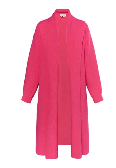 IZIA Longcardigan Dames roze