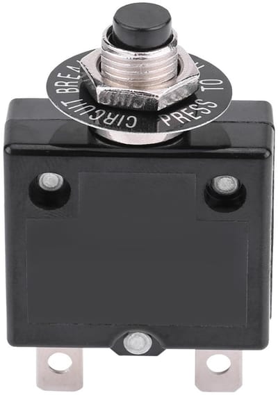 Dailygoody - Over Current Protector - Handmatige Reset Thermische Schakelaar - Circuitbescherming - Veiligheid - Voorziening - Bescherming tegen overb