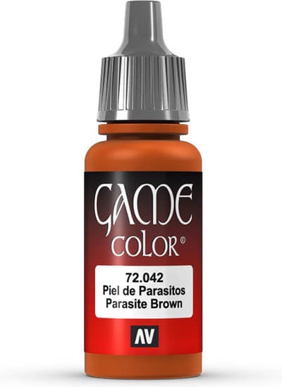 Vallejo Hobbyverf Acrylverf - 72042 Game Color - Parasite Brown - Acryl - Verf flesje - 18 ml