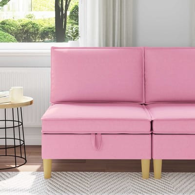 vidaXL - Sofa - met - opslag - Stof