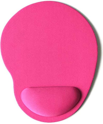 New Age Devi - Muismat - Traagschuim Pols Ondersteuning - Ergonomische Muismat - Roze