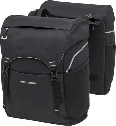 New Looxs Sports Double Dubbele Fietstas - 32 liter - Zwart