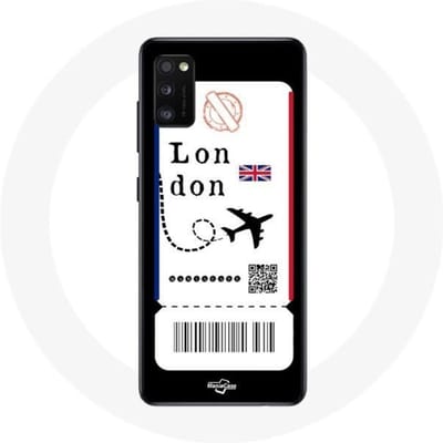 Samsung Galaxy A41 hoesje Londen vliegticket