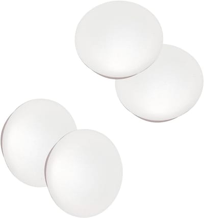 15 Stuks Plastic Caps voor Schroefgaten, Ronde Gaten, Meubelgatafdekking, Witte Beschermdop voor Boorgaten, 25mm, Voor Meubelherstel en Afwerking