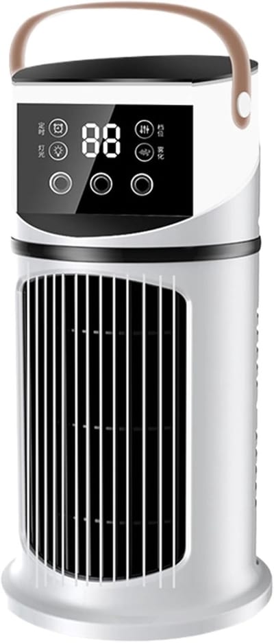 Draagbare Airco - Persoonlijke Koeler - Kamer Ventilatie - 4-in-1 Functie - 16 cm Hoog - Meerdere Kleuren